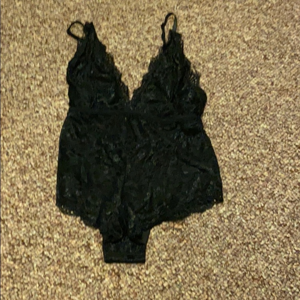 Black lingerie